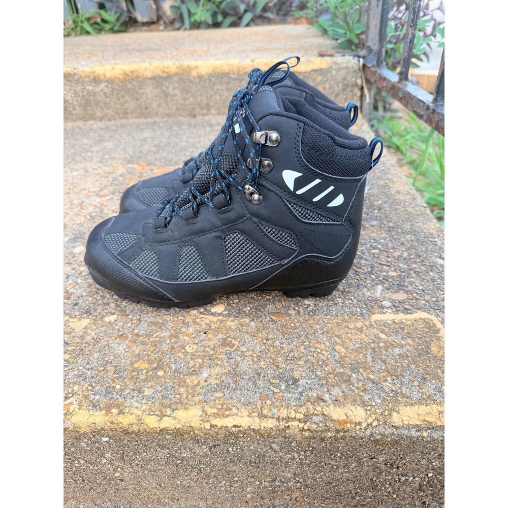 Whitewoods NNN‎ Cross Country Ski Boots Black Blue Thinsulate EUR 38 Mens 6